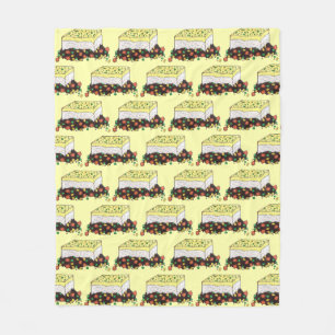 Shepherd's Cottage Meat Pie English British Food Fleece Blanket