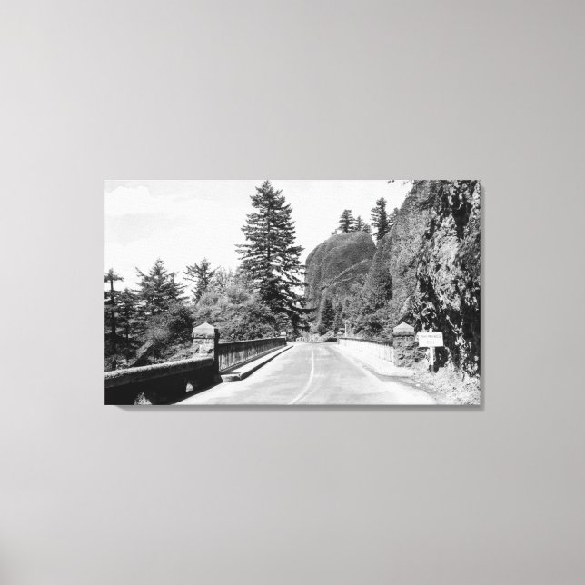 Shepherd's Dell on Columbia River Photograph Canvas Print (Front)