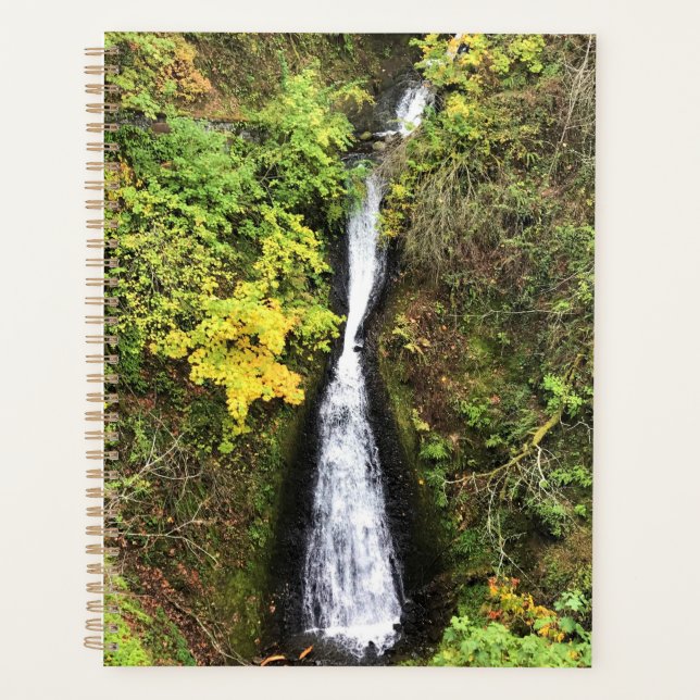 Shepperd's Dell Falls, Columbia River Gorge, OR Planner (Front)