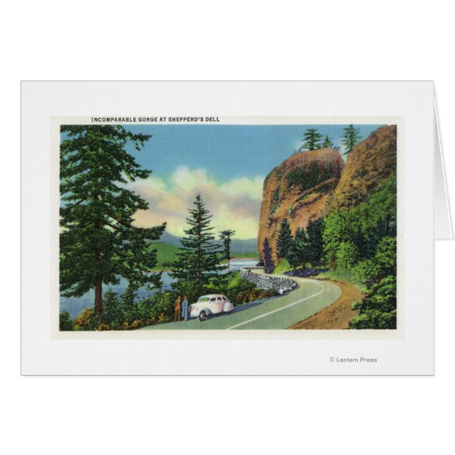 Shepperd's Dell View of Incomparable Gorge (Front Horizontal)