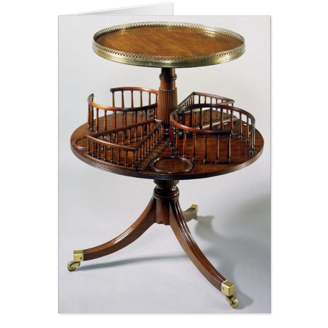 Sheraton two-tier dumb waiter (Front)