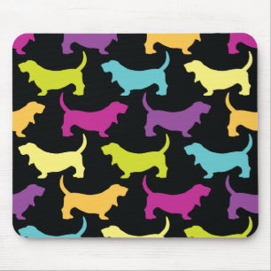 Sherbert Bassets Mouse Pad