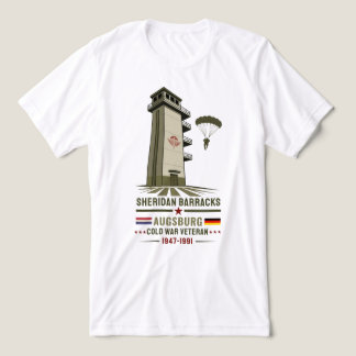 Sheridan Barracks Augsburg Airborne Veteran Tri-Blend Shirt