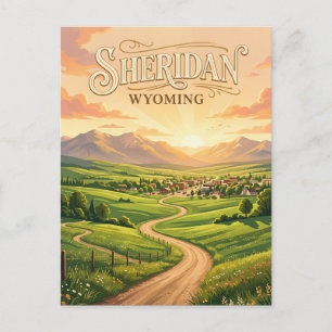 Sheridan USA Postcard
