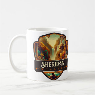 Sheridan, Wyoming Vintage Coffee Mug