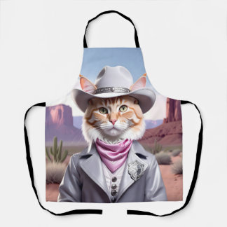 Sheriff Cat Apron