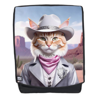 Sheriff Cat Backpack