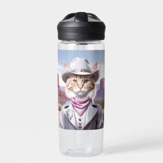 Sheriff Cat Water Bottle