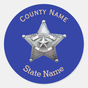 Badge Stickers for Kids - Police, Fire, Sheriff and More - Badge Stickers  and Labels for Police, Fire, Sheriffs and Law Enforcement