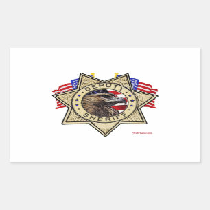 Sheriff Deputy Badge Sticker
