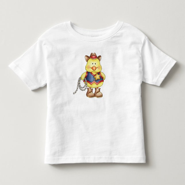Sheriff Duck Baby Romper (Front)
