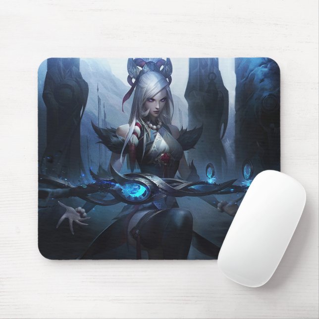 Sheriff Gaming Mousepad | Sniper Elite fanart pad (With Mouse)