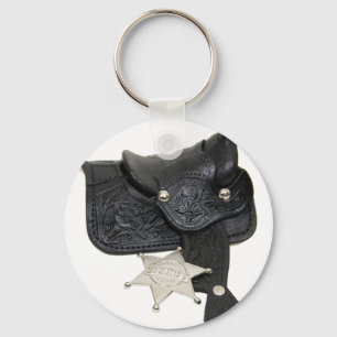 SheriffBadgeSaddle051009 Keychain