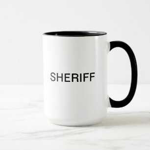 Sheriff's Mug