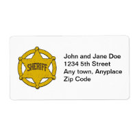 Sheriffs Star Badge