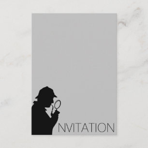 Sherlock Holmes Invitation