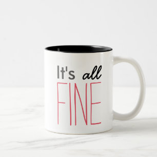 Sherlock It's All Fine Mug