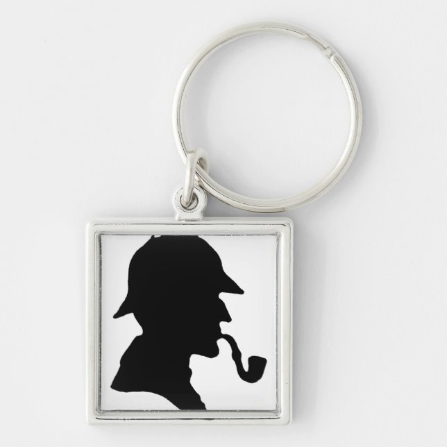 Sherlock Up Your Keys! Keychain (Front)