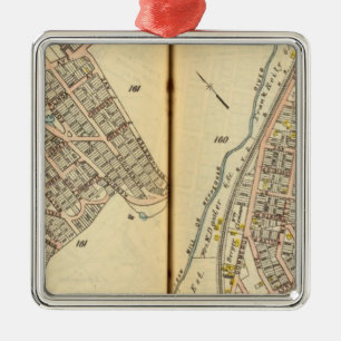 Sherman Park, New York Metal Ornament