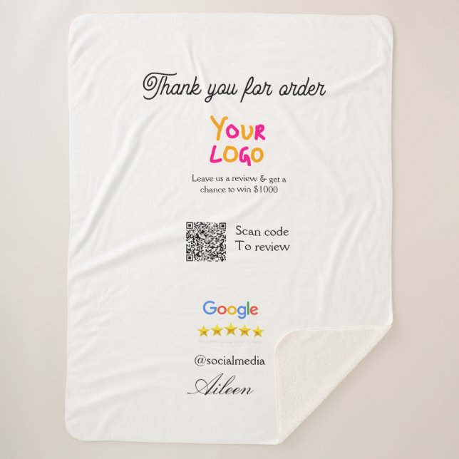 Sherpa Blanket (Front)