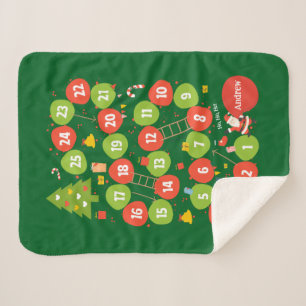 Sherpa Blanket Gift BoardGame Slides and Ladders