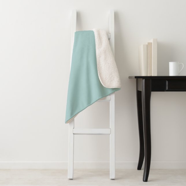 Sherpa Blanket-Large-Bay Blue Blanket (In Situ)