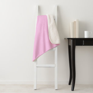 Sherpa Blanket-Large-Bubble Gum Pink Sherpa Blanket