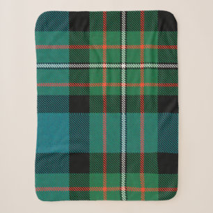 Sherpa Blanket Op Art Ferguson Tartan