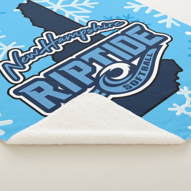 Sherpa Blanket (snowflake) (3/4)