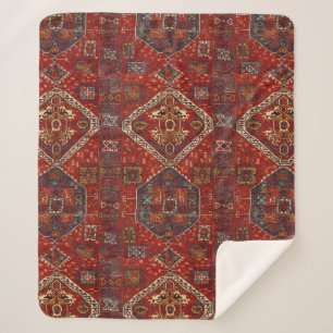 Sherpa Conception orientale de couverture dans no5 rouge