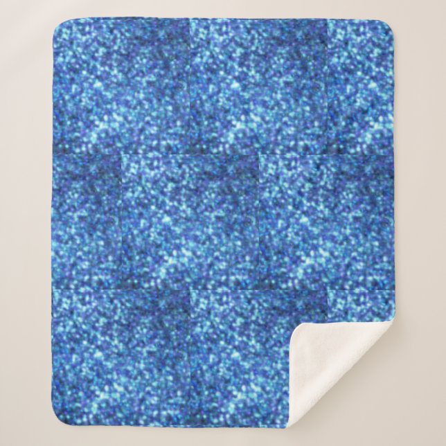 Sherpa Couverture Blue Spark (Devant)