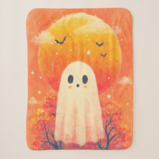 Sherpa Couverture de Halloween Mignonne et Douillette