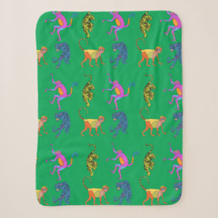 Sherpa Couverture de singe