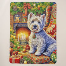 Couverture de vacances West Highland Terrier Sherp