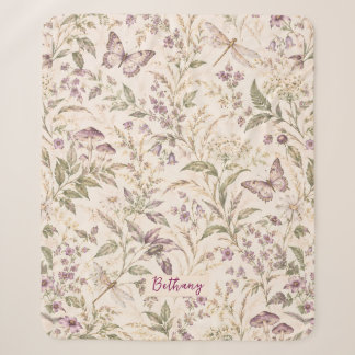 Sherpa Couverture fantaisiste moderne cottagecore