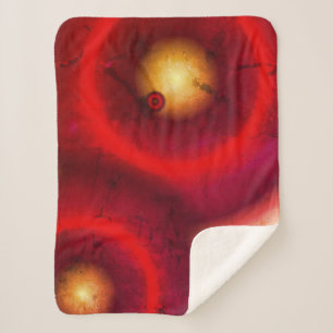 Sherpa Couverture rouge d'astronomie de cercles des