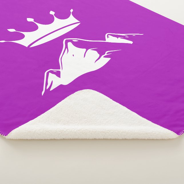 Sherpa Drapeau en pierre de coeur - Petite couverture She (3/4)