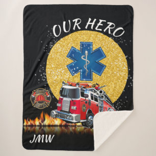 Sherpa LG Firefighter EMS enveloppé dans une couverture d