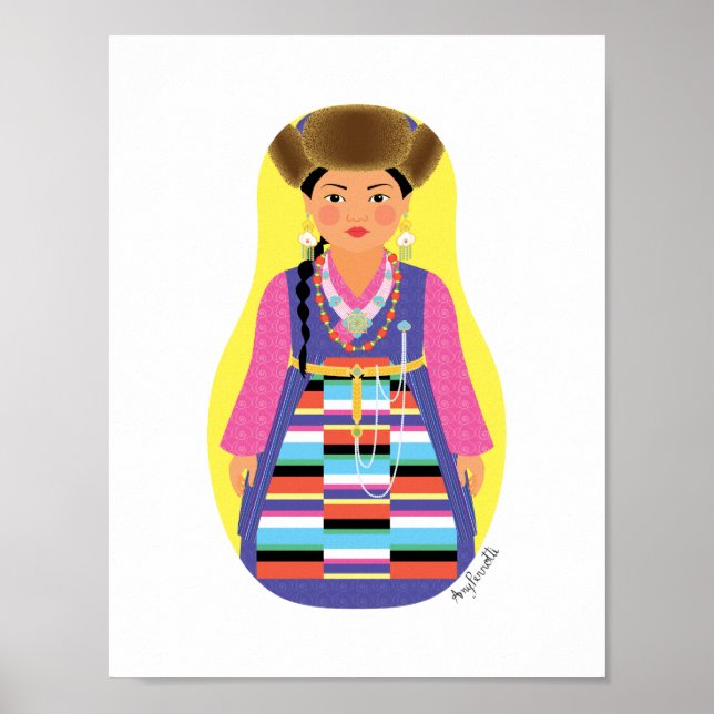 Sherpa Matryoshka Poster (Front)