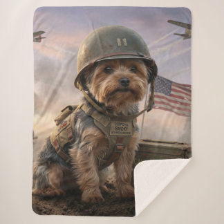 Sherpa Yorkie Héros des Forces Spéciales | Couverture She