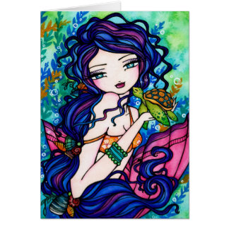 "Sherriella" Mermaid Fantasy Fairy Turtle
