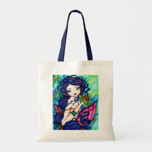 Sherriella Mermaid Fantasy Fairy Turtle Tote Bag