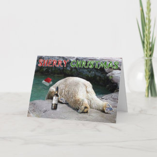 Sherry Christmas Holiday Card