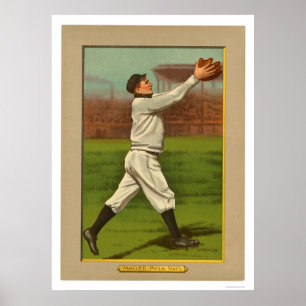 Sherry Magee Phillies Baseball 1911 Poster
