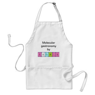Sherwin periodic table name apron