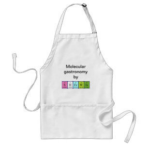 Sherwin periodic table name apron