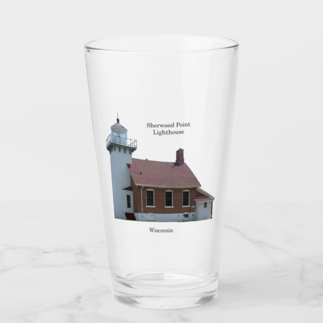 Sherwood Point Lighthouse glass (Front)