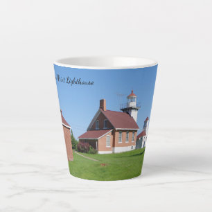 Sherwood Point Lighthouse Latte Mug