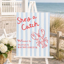 She's a Catch Coastal Bachelorette Welcome