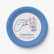 She's A Catch Coastal Lobster Bridal Shower